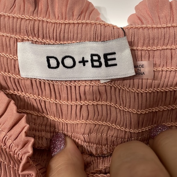 DO+BE pink/mauve ruffled skirt - Picture 2 of 3